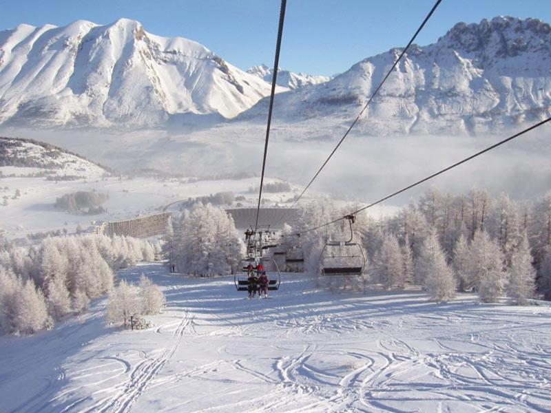 Au Pied Des Pistes Appart 4 Ou 5 Pers Superdevoluy Bagian luar foto